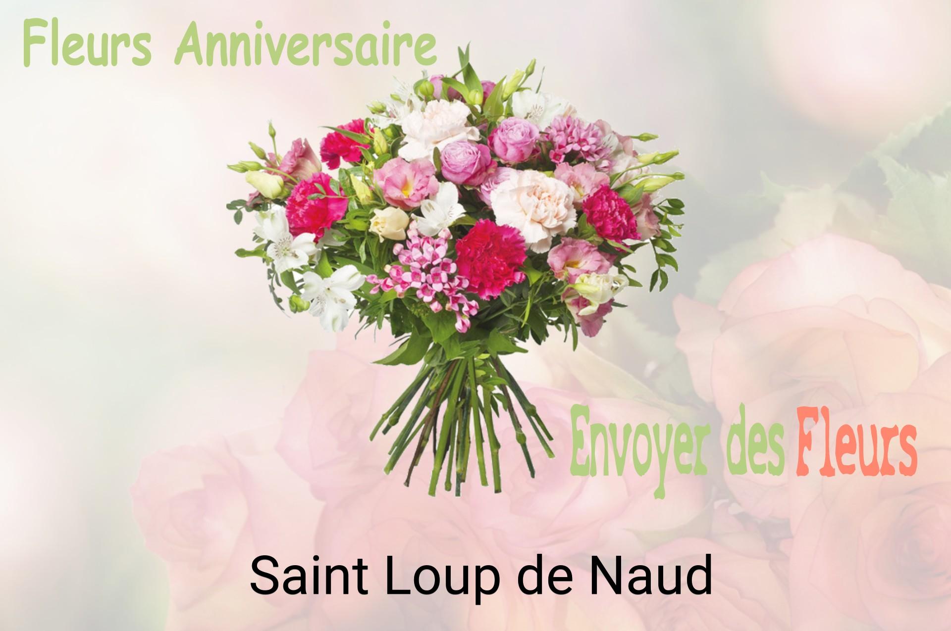 Bouquet de fleurs d’anniversaire livré à Saint-Loup-de-Naud