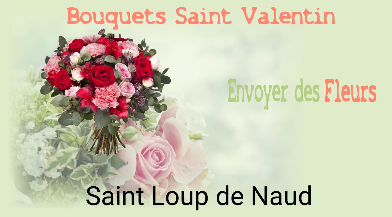 Roses de Saint-Valentin livrées à Saint-Loup-de-Naud